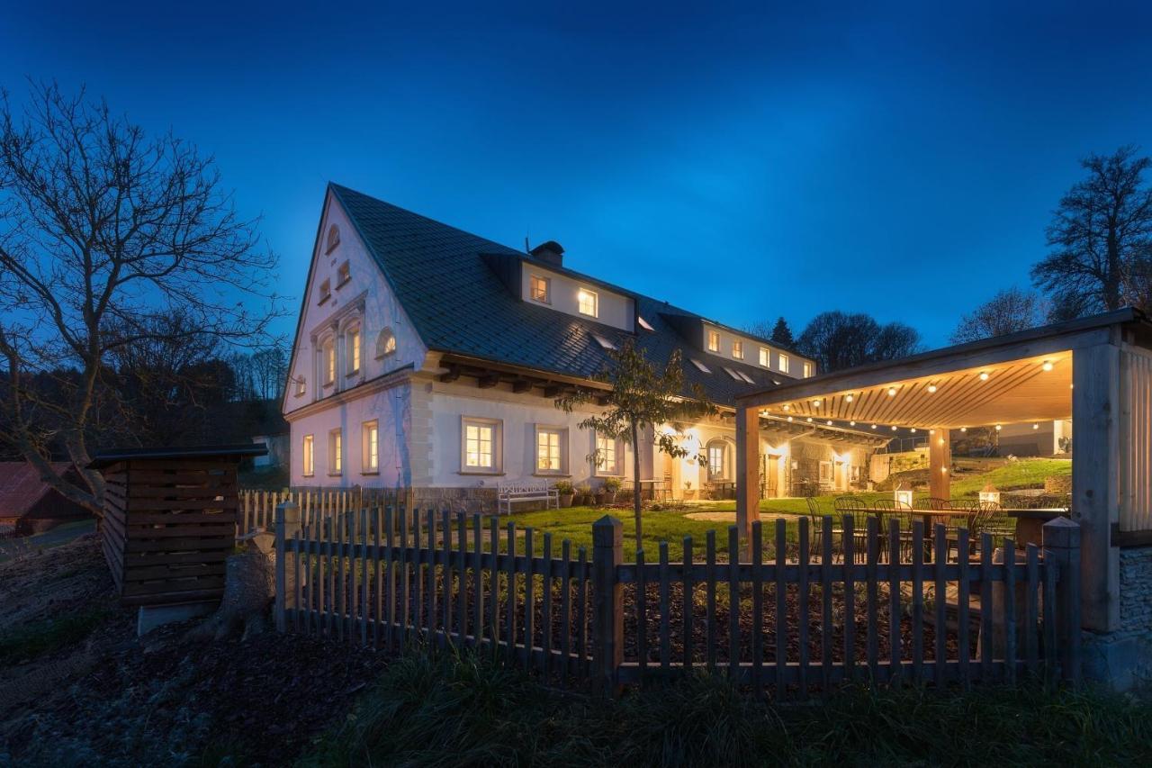Dvur Hanis - Adults Only - Deti Od 12 Let Marsov nad Metuji Exterior foto